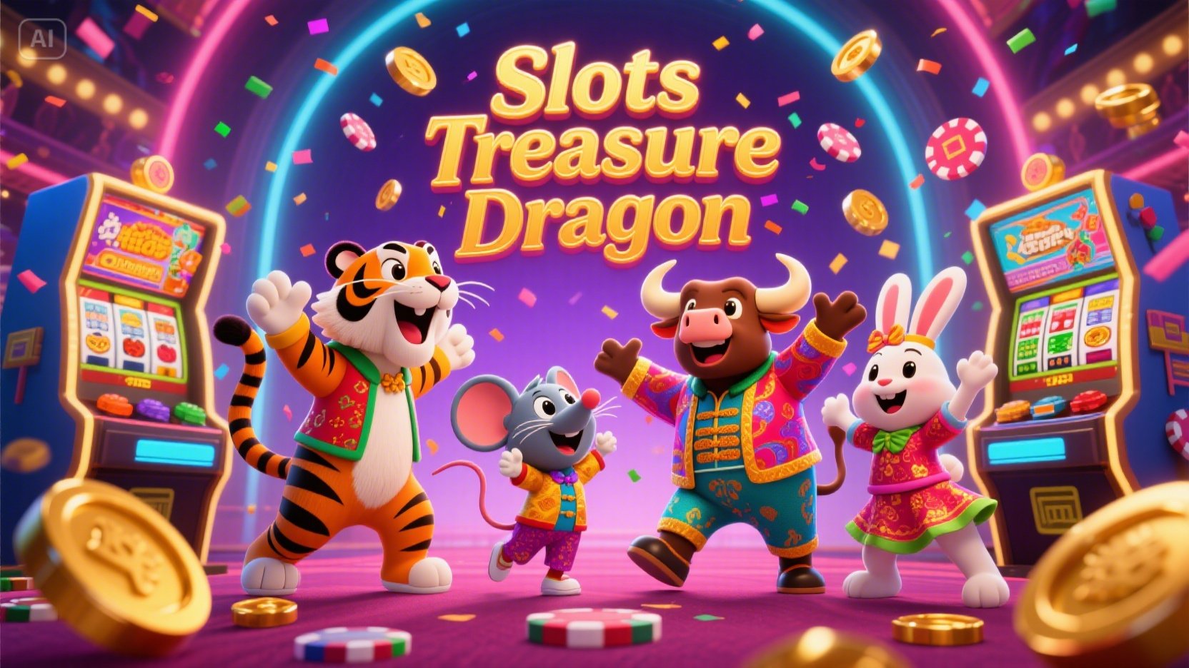 Slots Treasure Dragon